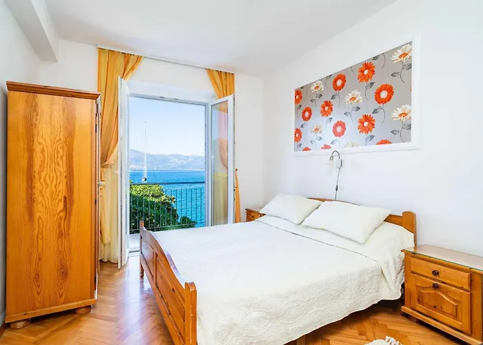 公寓 Nikolina Lu - Two-bedroom With Balcony 鲁巴达